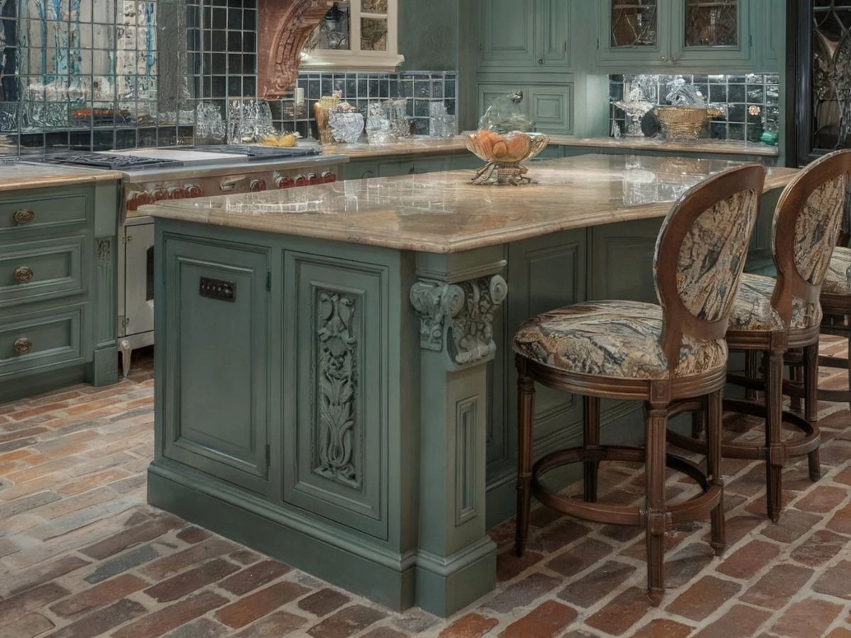 Do Kitchens Look Good with a Brick Floor? Really? You Be the Judge – Here Are 22 Examples