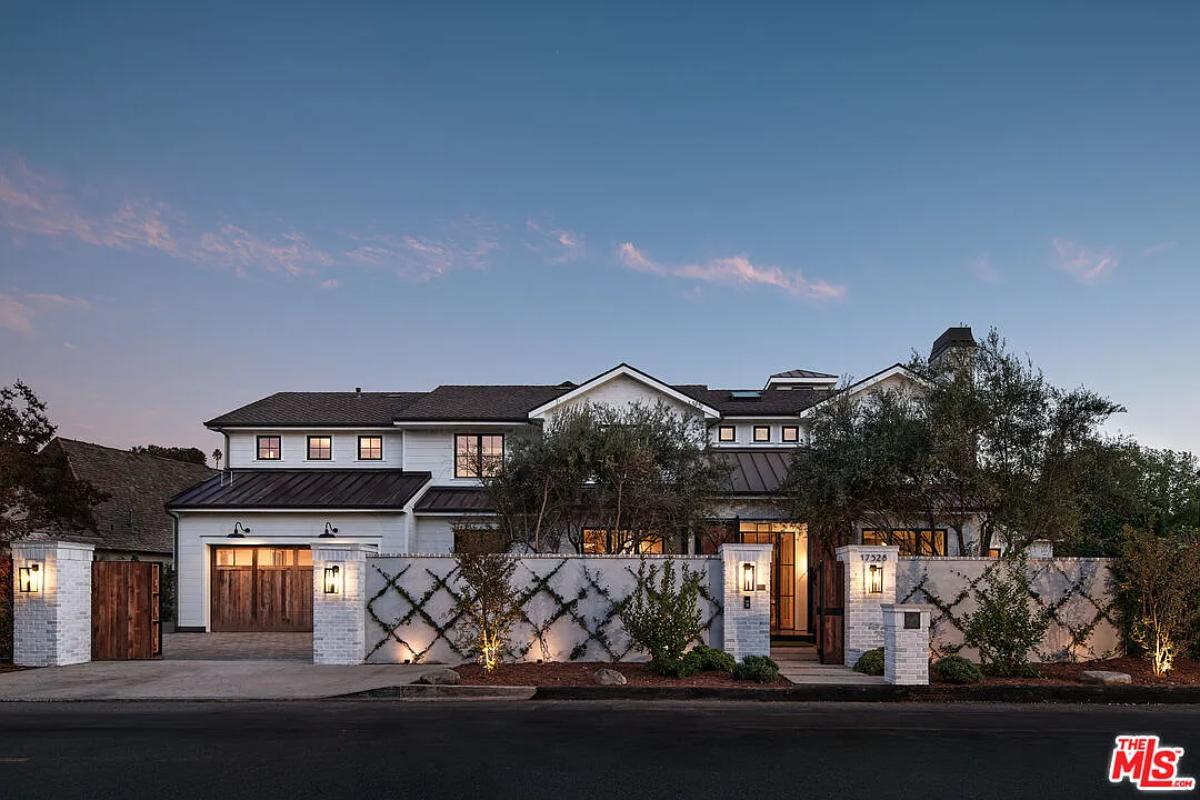 Front view of the 4,009 Sq. Ft. Property in Encino, CA.