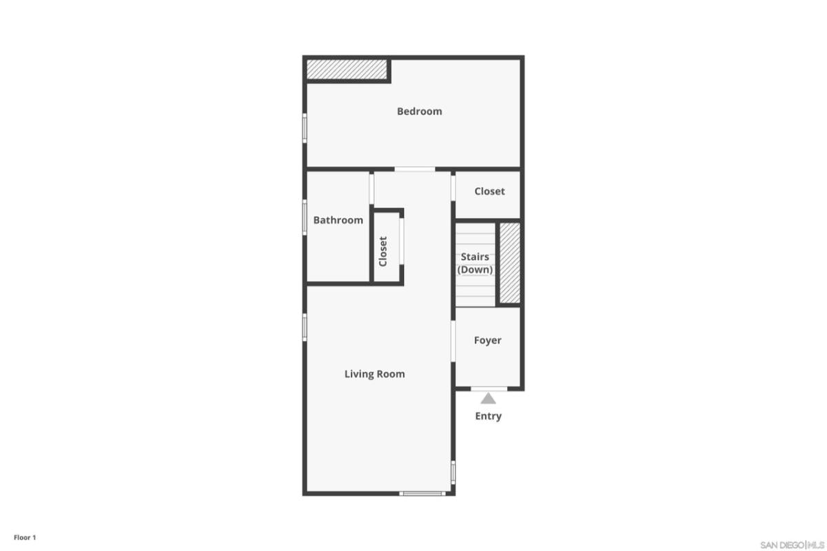 The Main Level Floor Plan