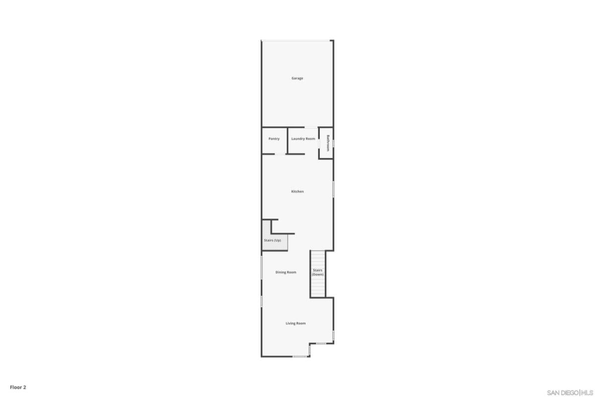 Second Level Floor Plan