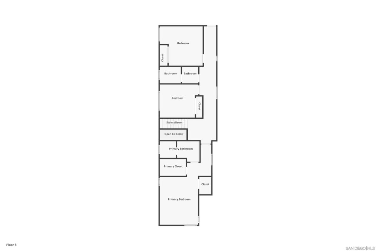 Third-Level Floor Plan