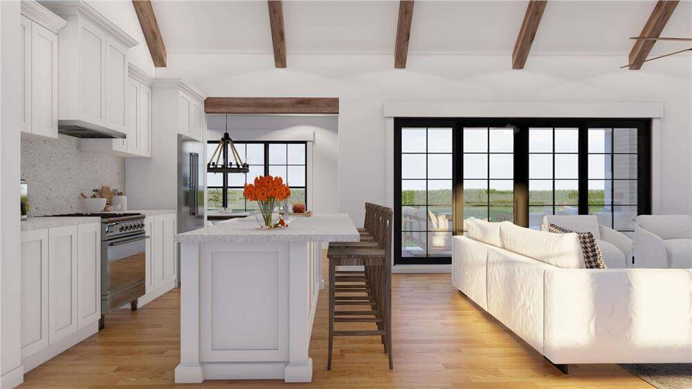 Kitchen and Great Room