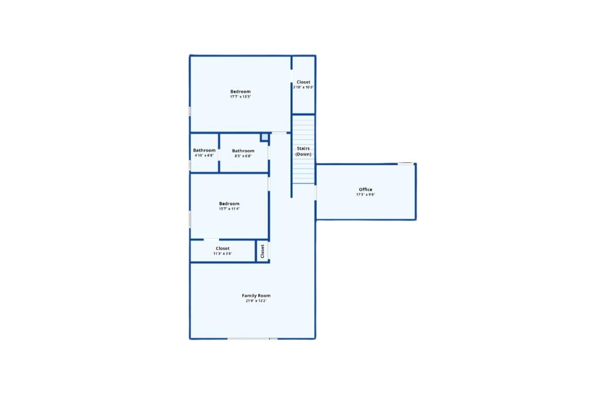 Second Level Floor Plan