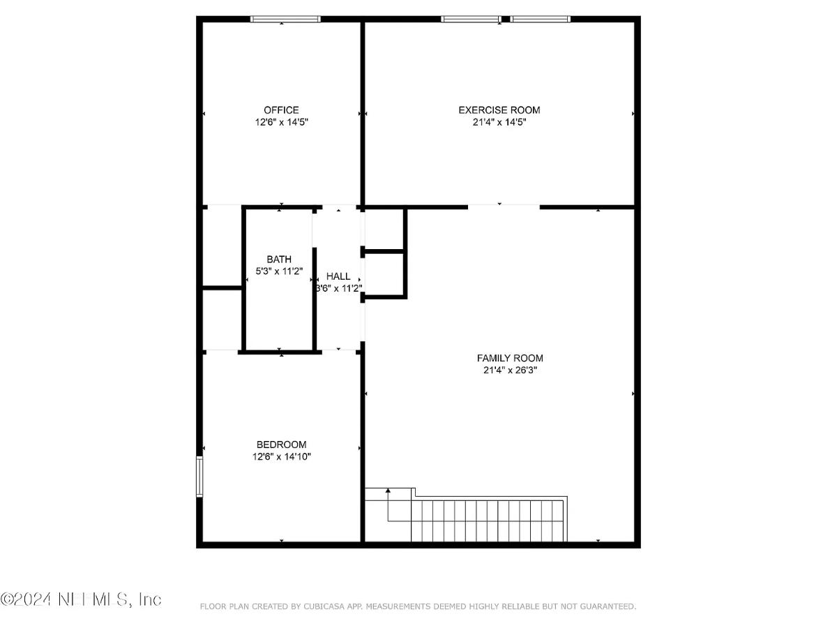 Second Level Floor Plan