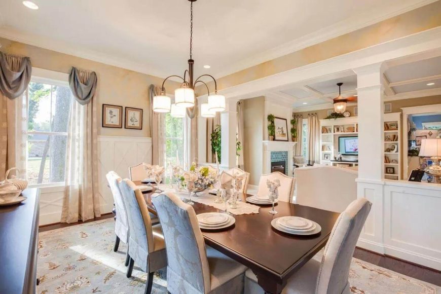 Traditional 4-Bedroom Country Home for a Corner Lot with Bonus Room ...