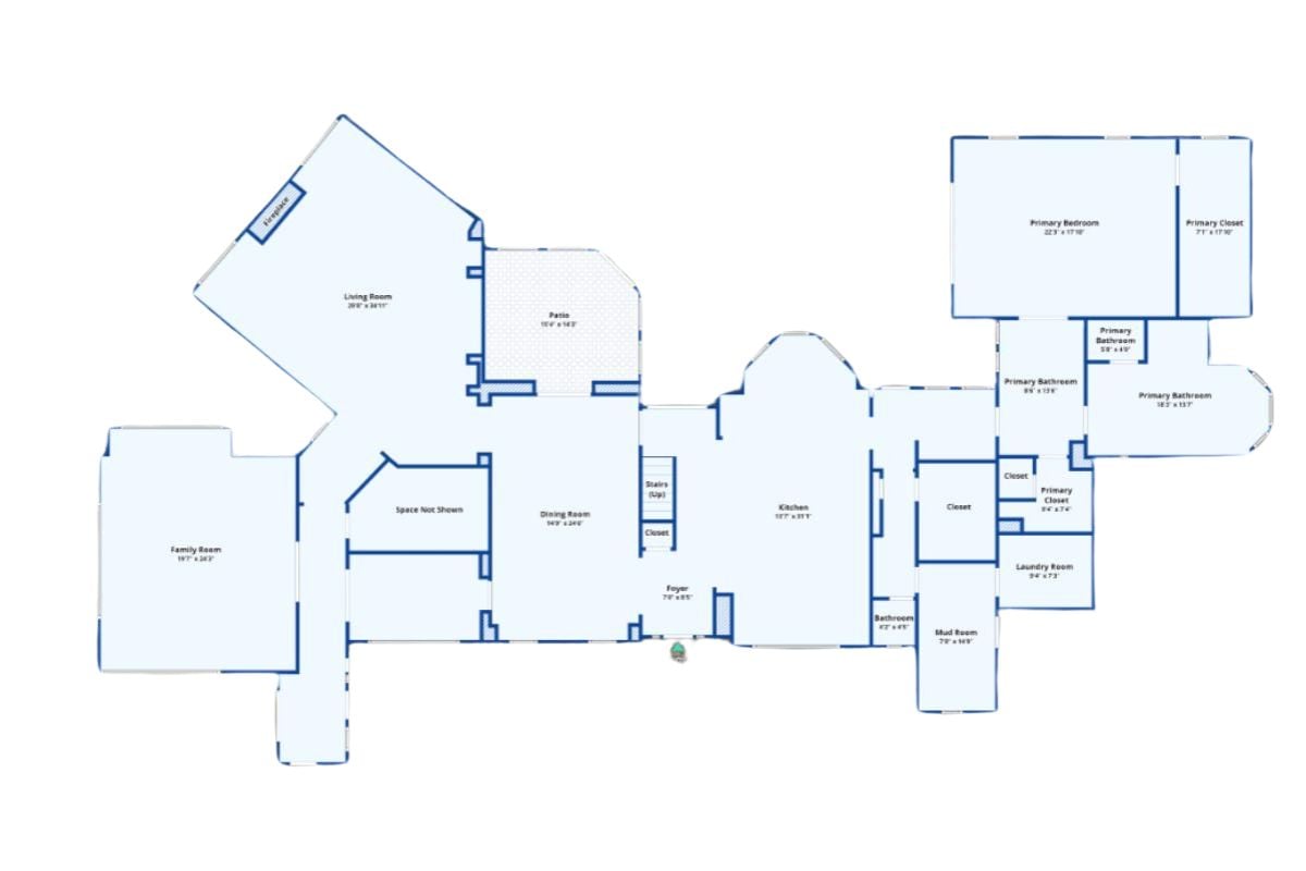 The Main Level Floor Plan