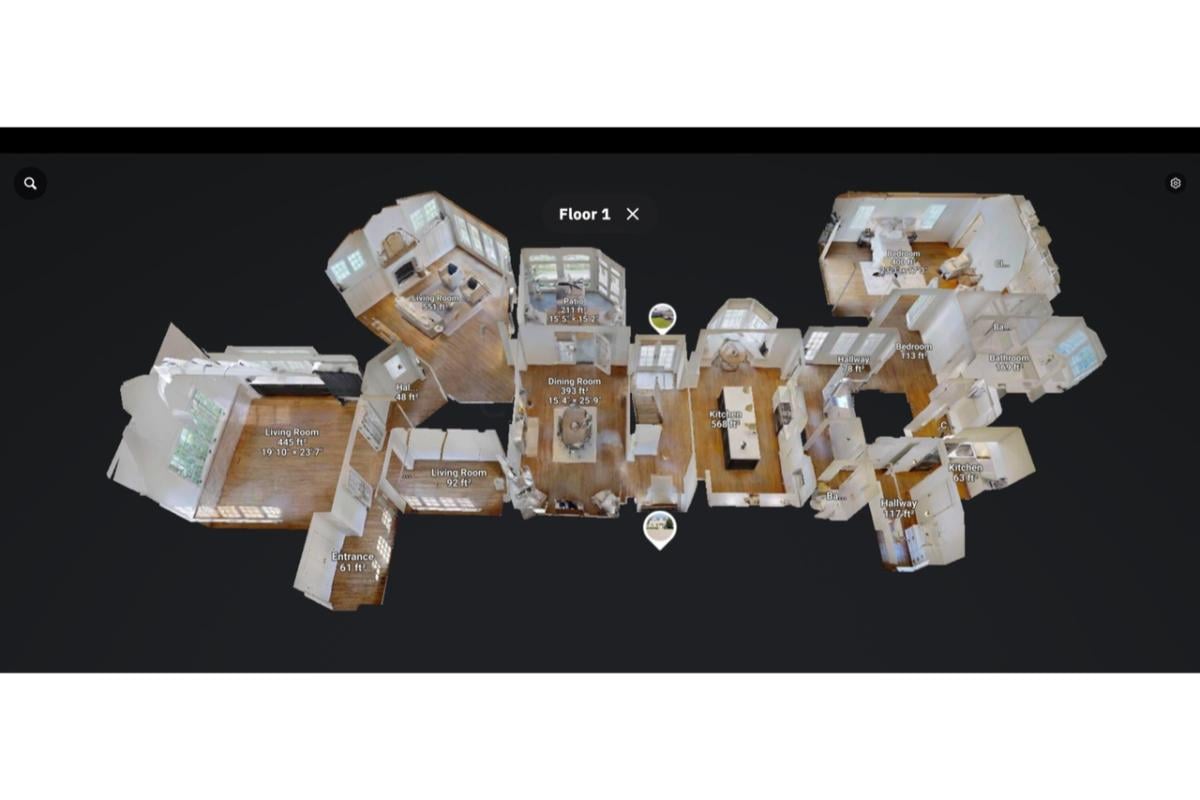 Main Level 3D Floor Plan