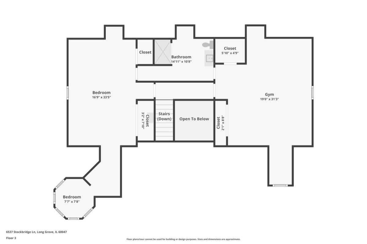 Third-Level Floor Plan
