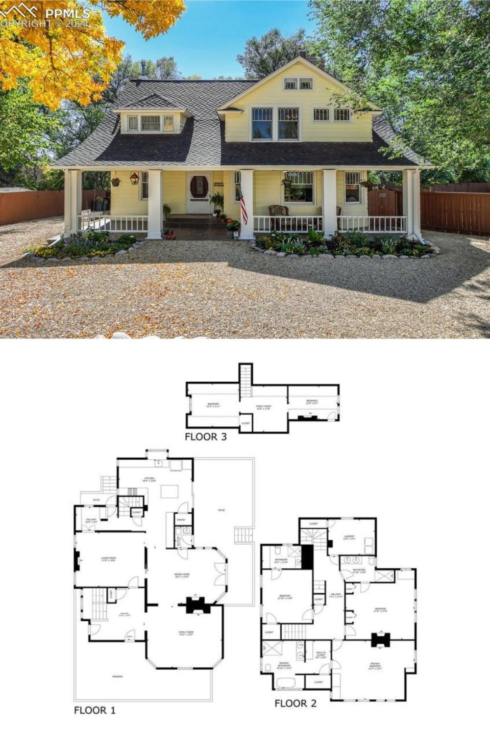 5-Bedroom Estate with 3-Car Garage and Expansive Deck (4,833 Sq. Ft. Floor Plan)