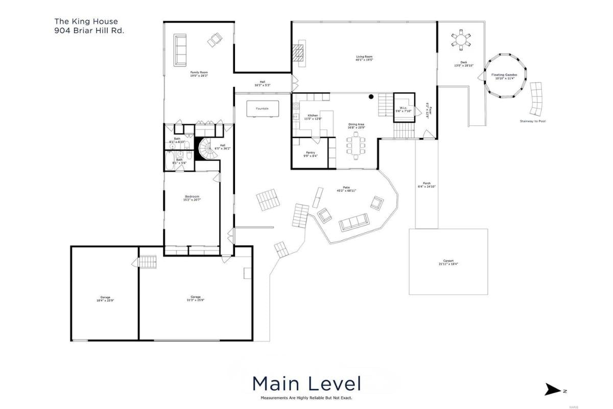 MAin Level Floor Plan