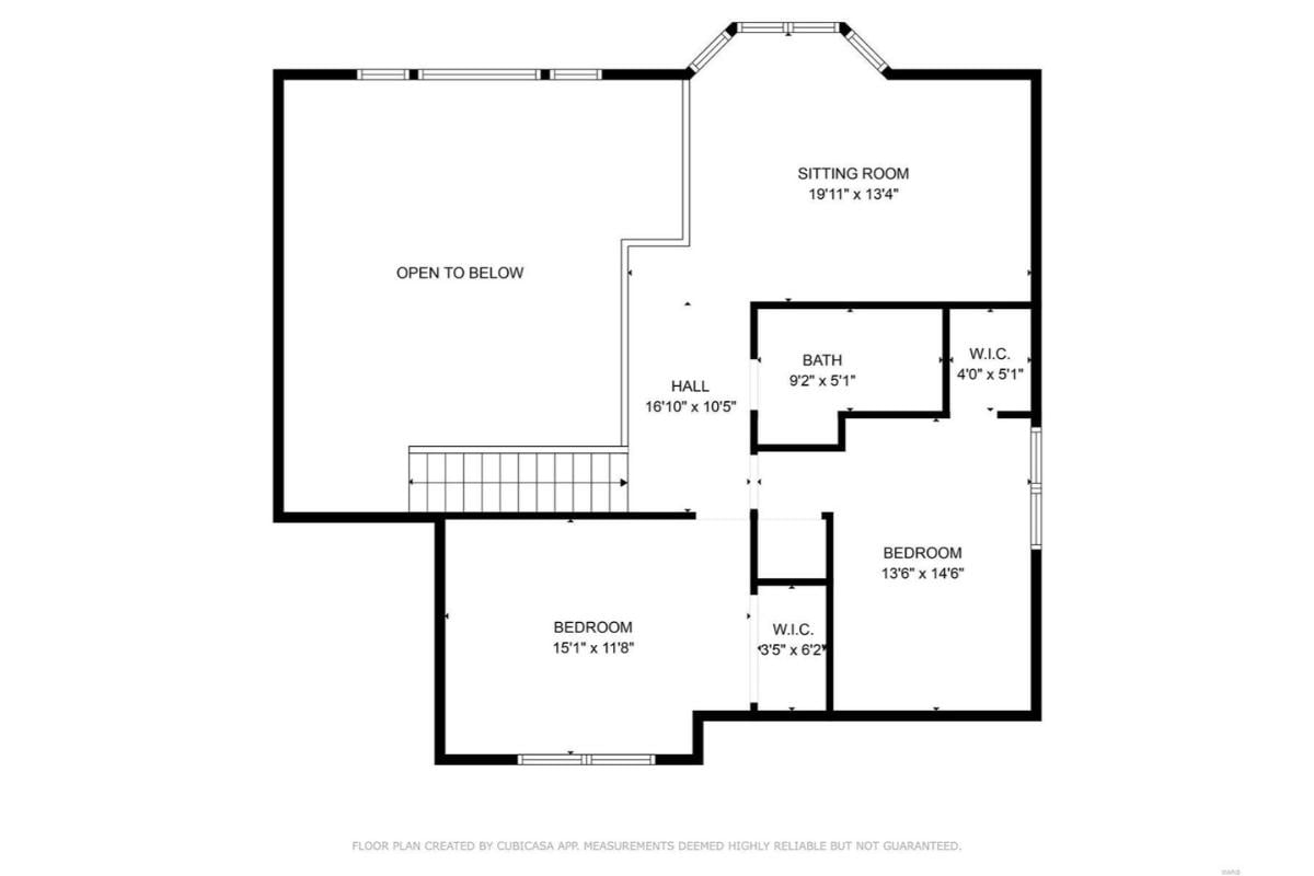 Upper Level Floor Plan