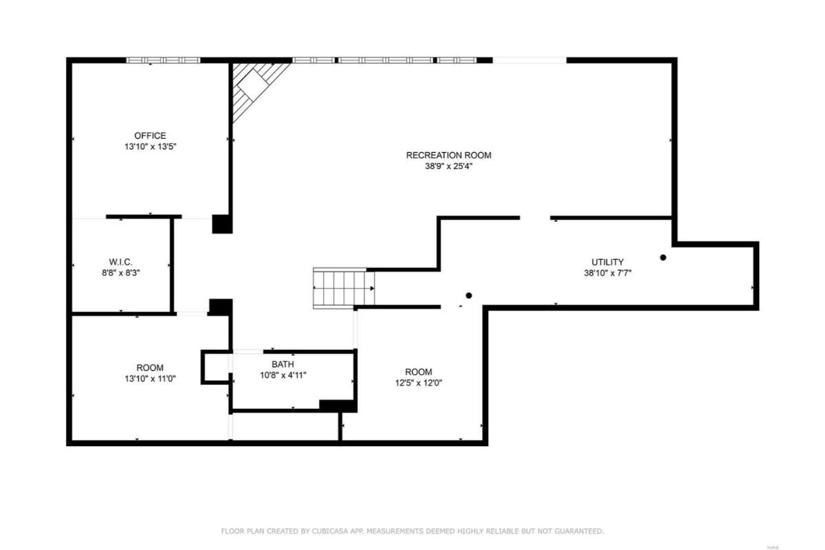 Lower Level Floor Plan