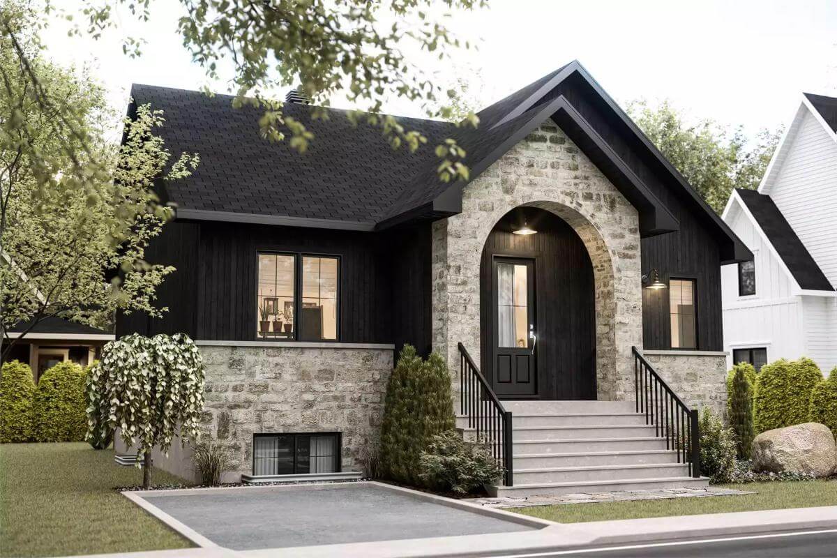 4-Bedroom Betula Transitional Home with Open Living Space and Finished Basement (Floor Plan)