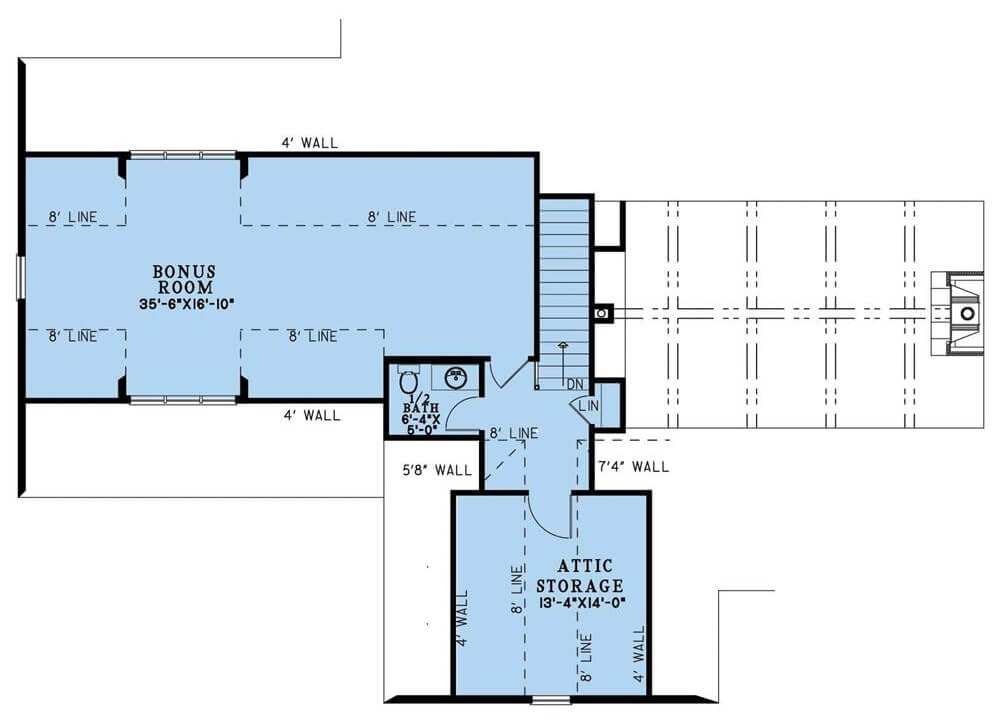 Bonus Level Floor Plan