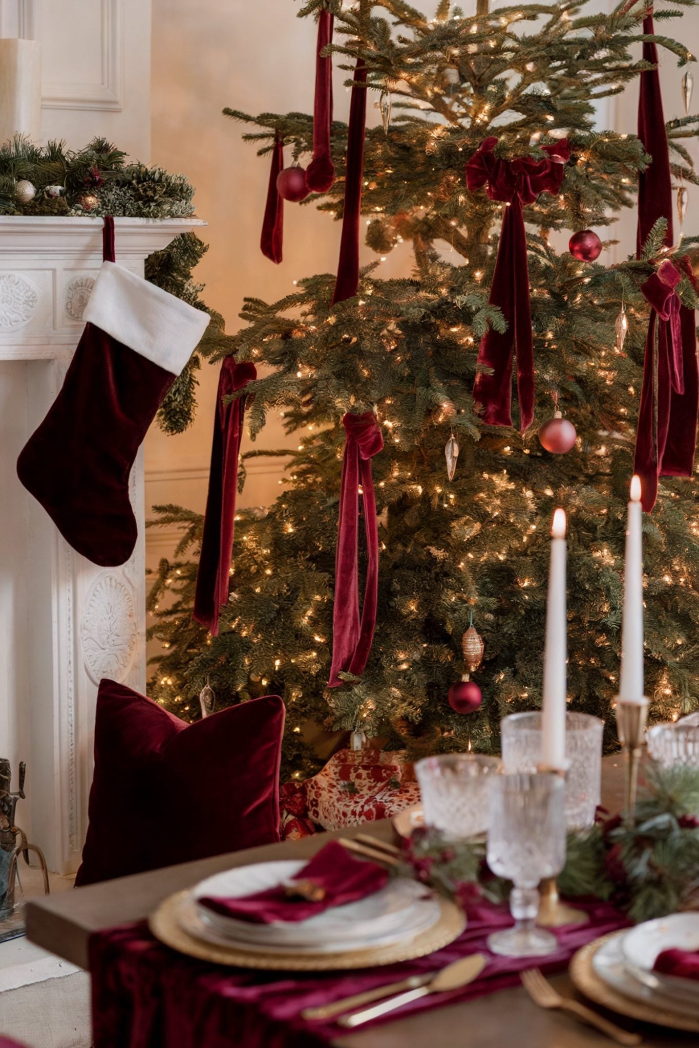 Make a Statement: 16 Burgundy Christmas Decor Ideas You’ll Love – Home