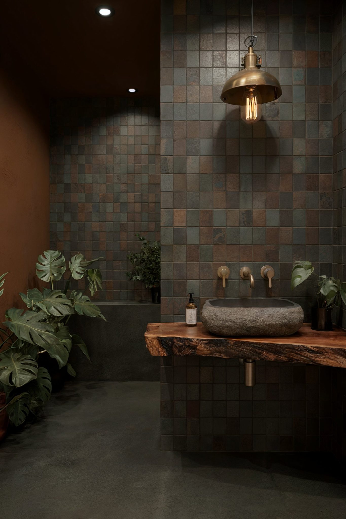 Love the Natural Look? Try These 13 Earthy Bathroom Ideas