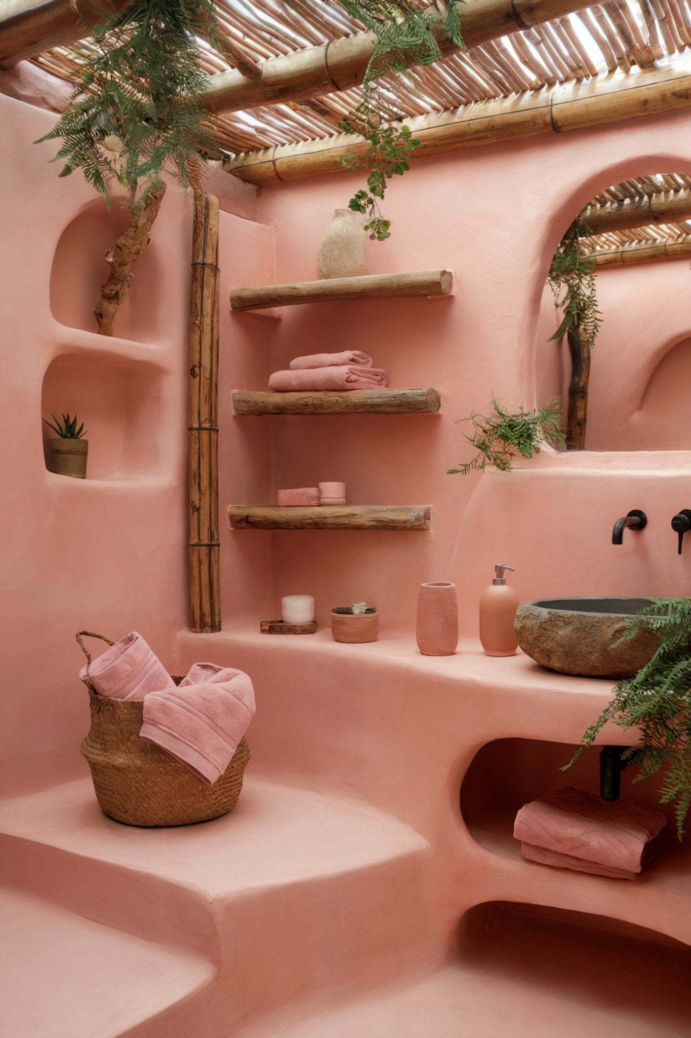 Love the Natural Look? Try These 13 Earthy Bathroom Ideas