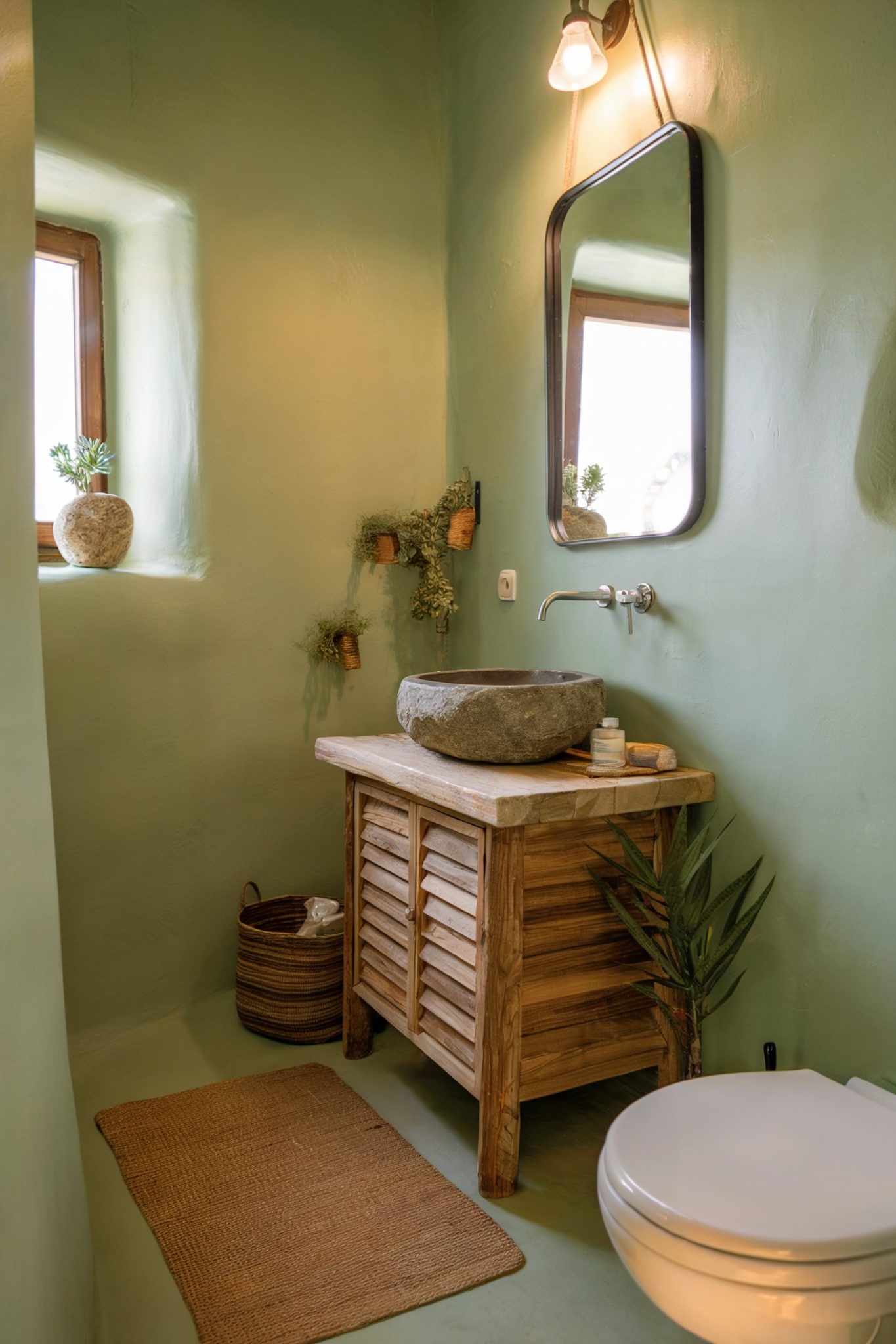 Love the Natural Look? Try These 13 Earthy Bathroom Ideas