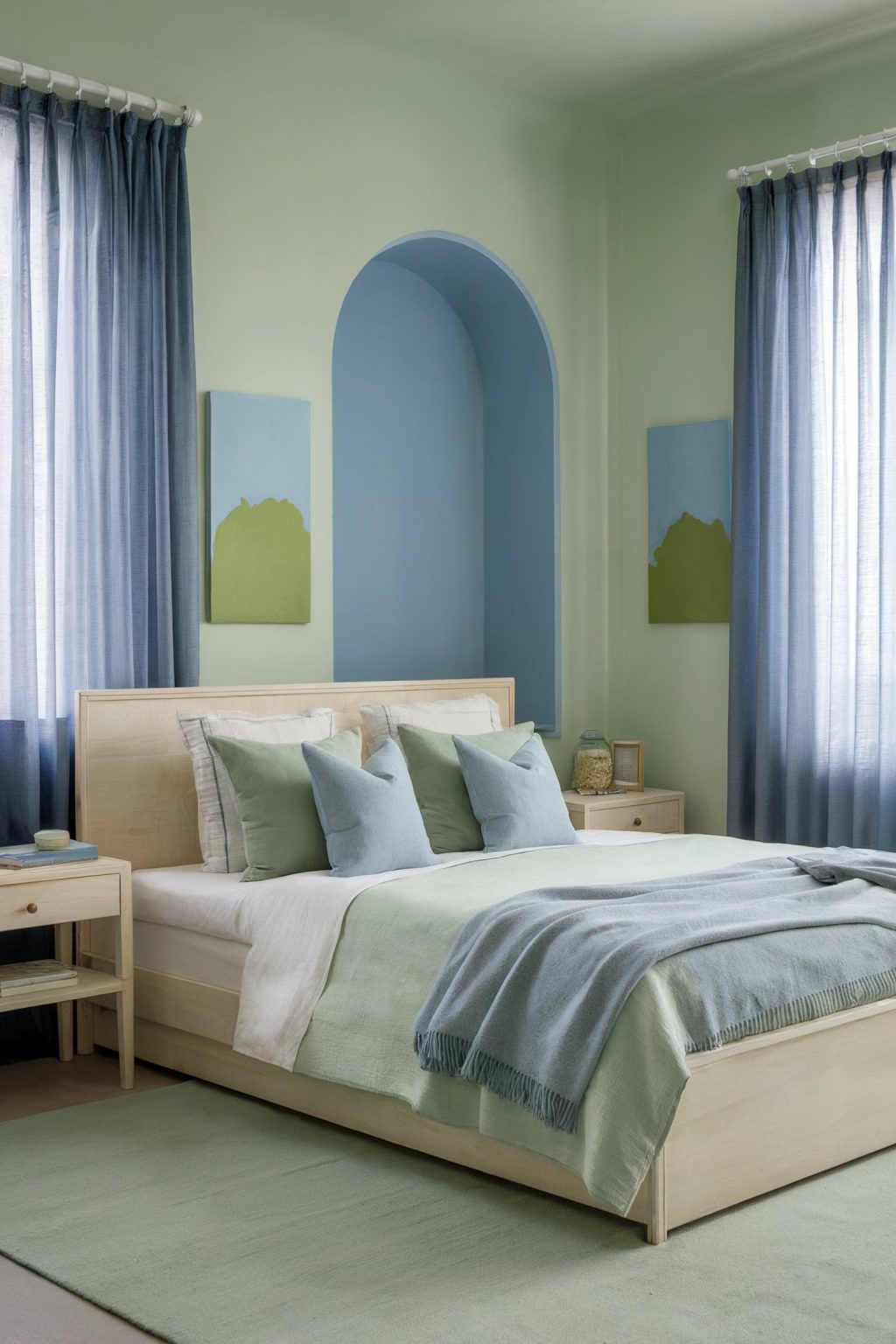 Wake Up Refreshed with These 14 Light Green Bedroom Ideas