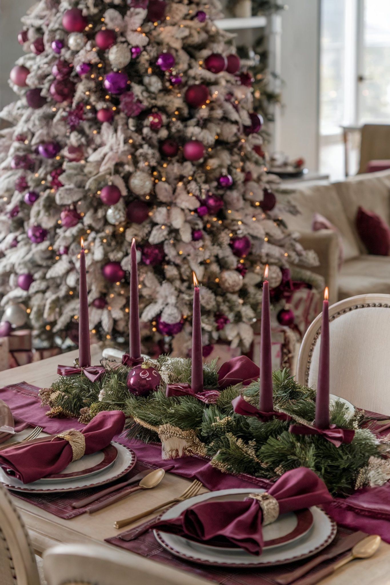 Make a Statement: 16 Burgundy Christmas Decor Ideas You’ll Love – Home ...