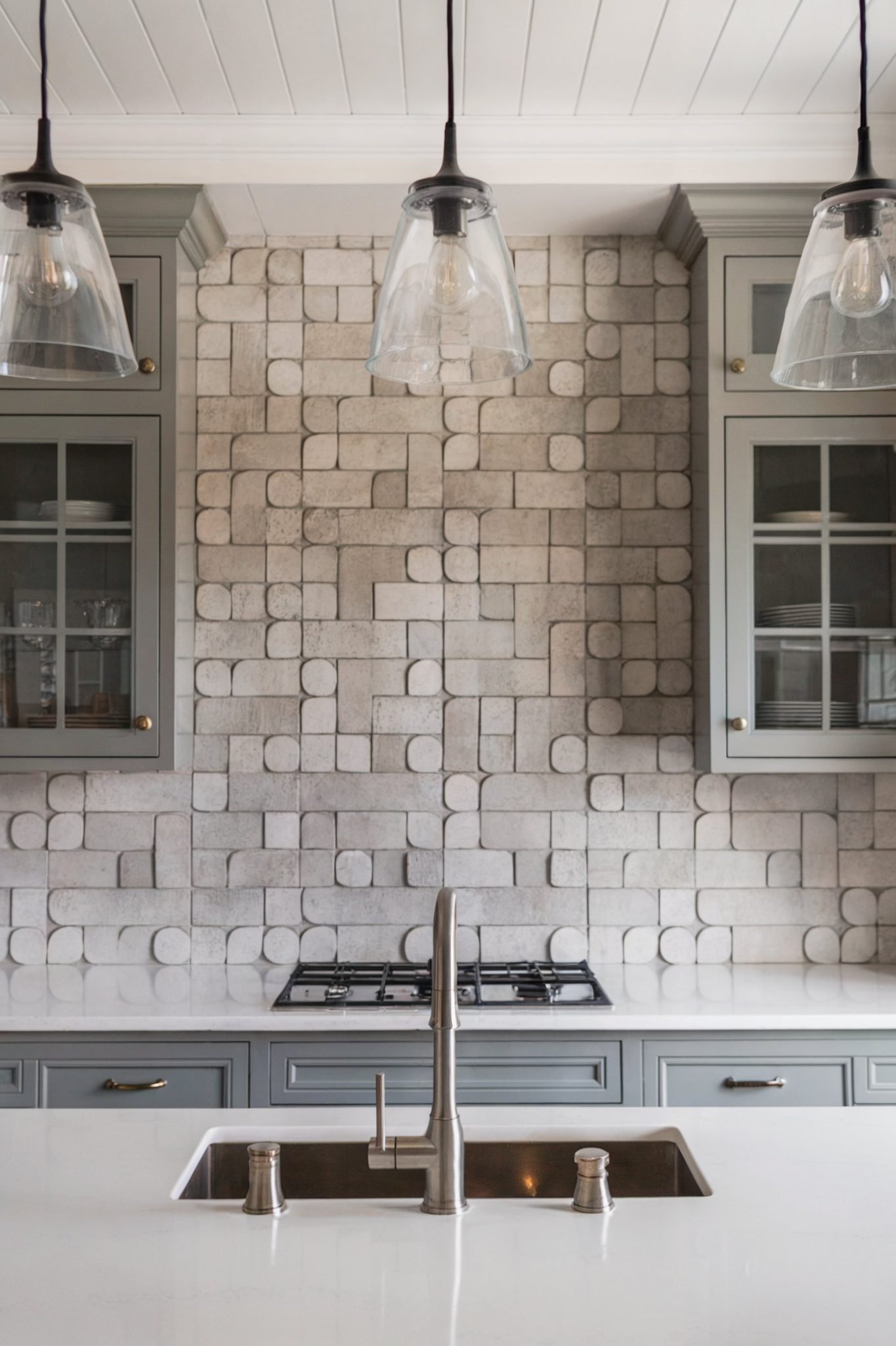Neutral Never Looked So Good 13 Kitchen Backsplash Ideas