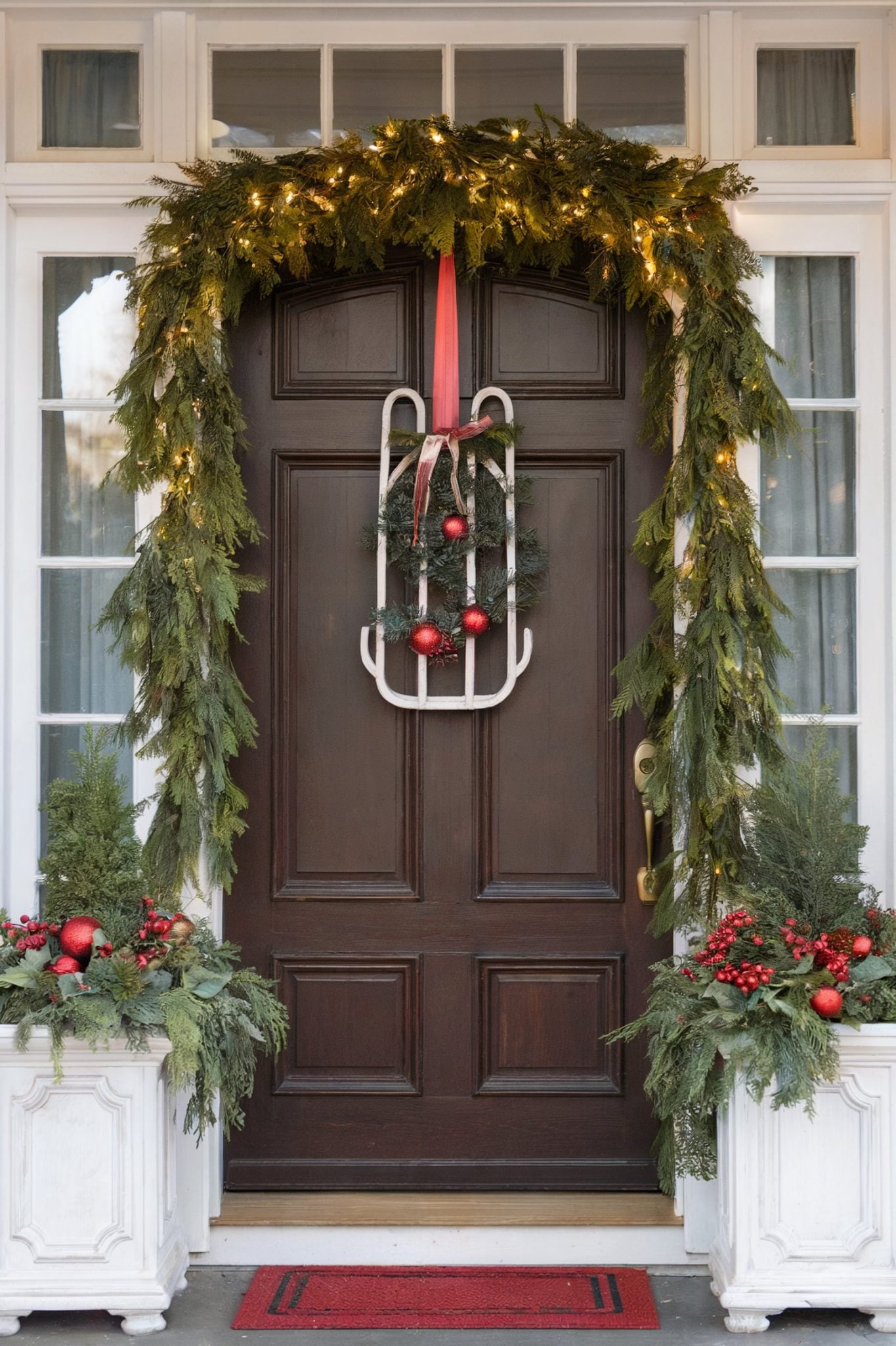 Turn Your Door Into a Holiday Showstopper with These 14 Door Decoration
