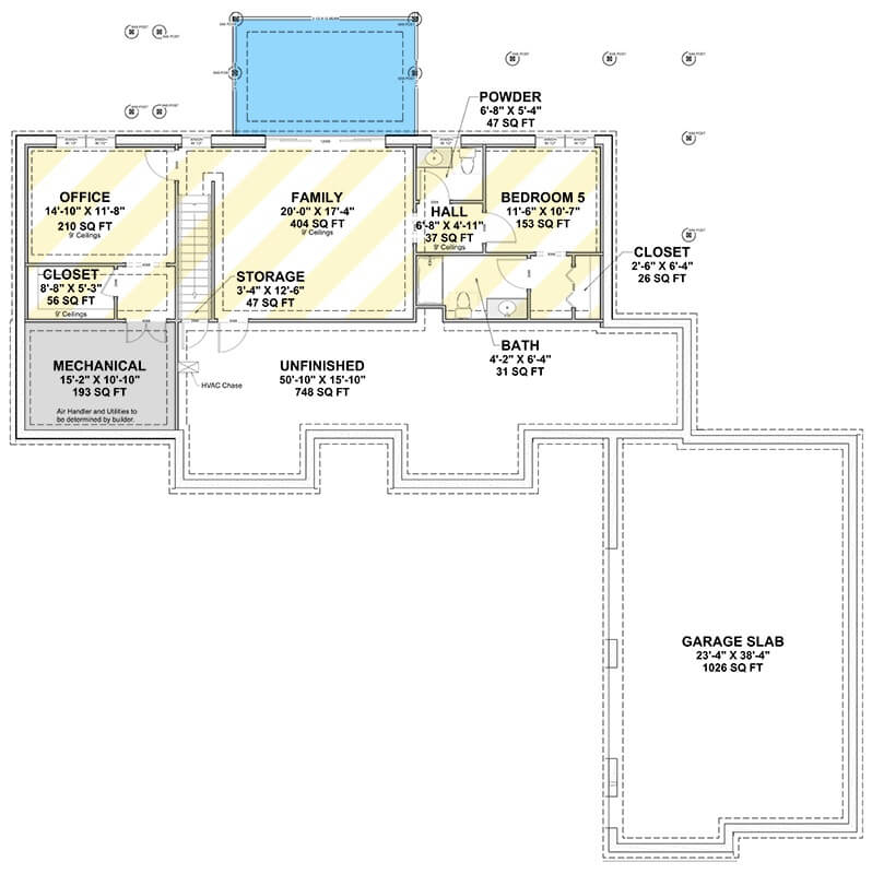 Lower Level Floor Plan