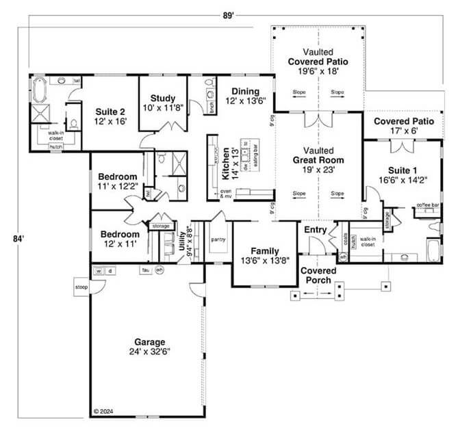 Main Level Floor Plan