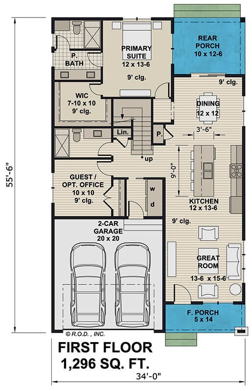 Main Level Floor Plan