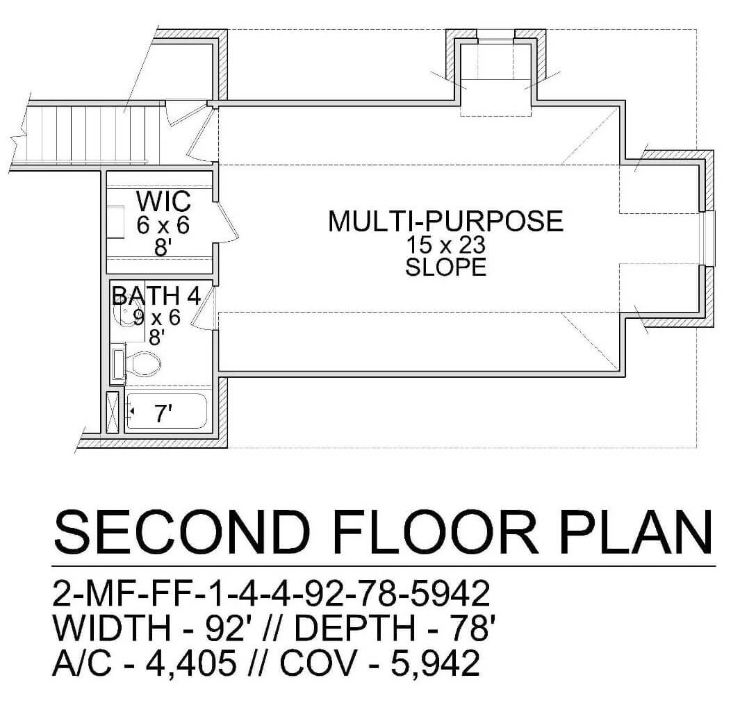 Bonus Level Floor Plan