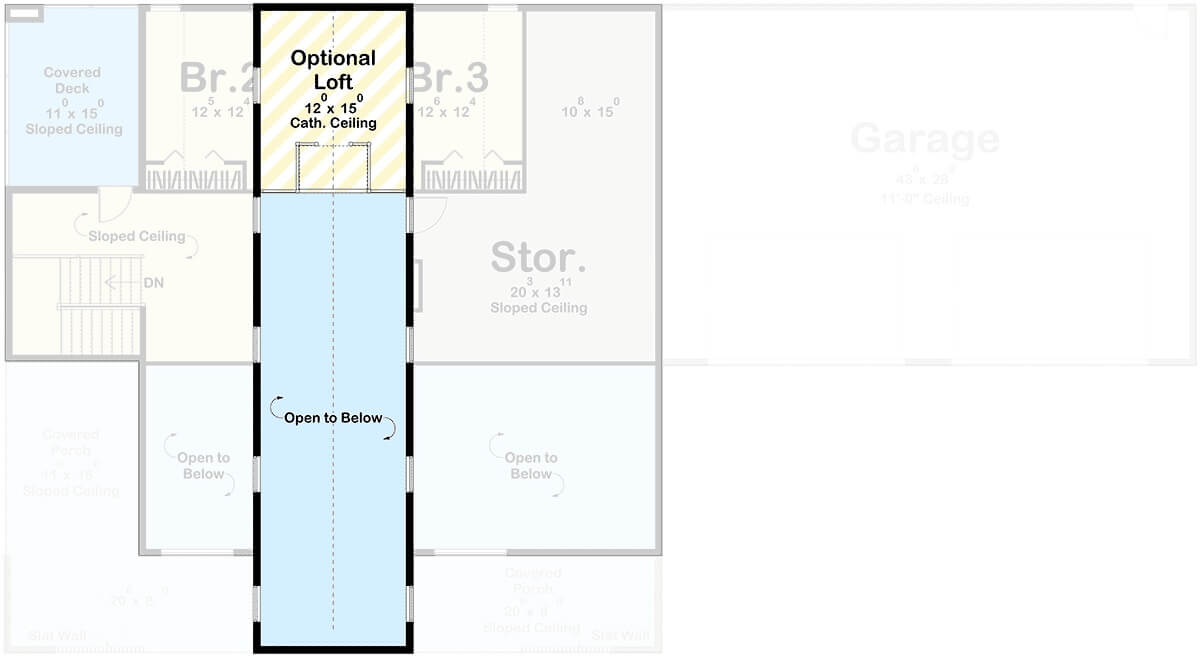 Third Level Floor Plan