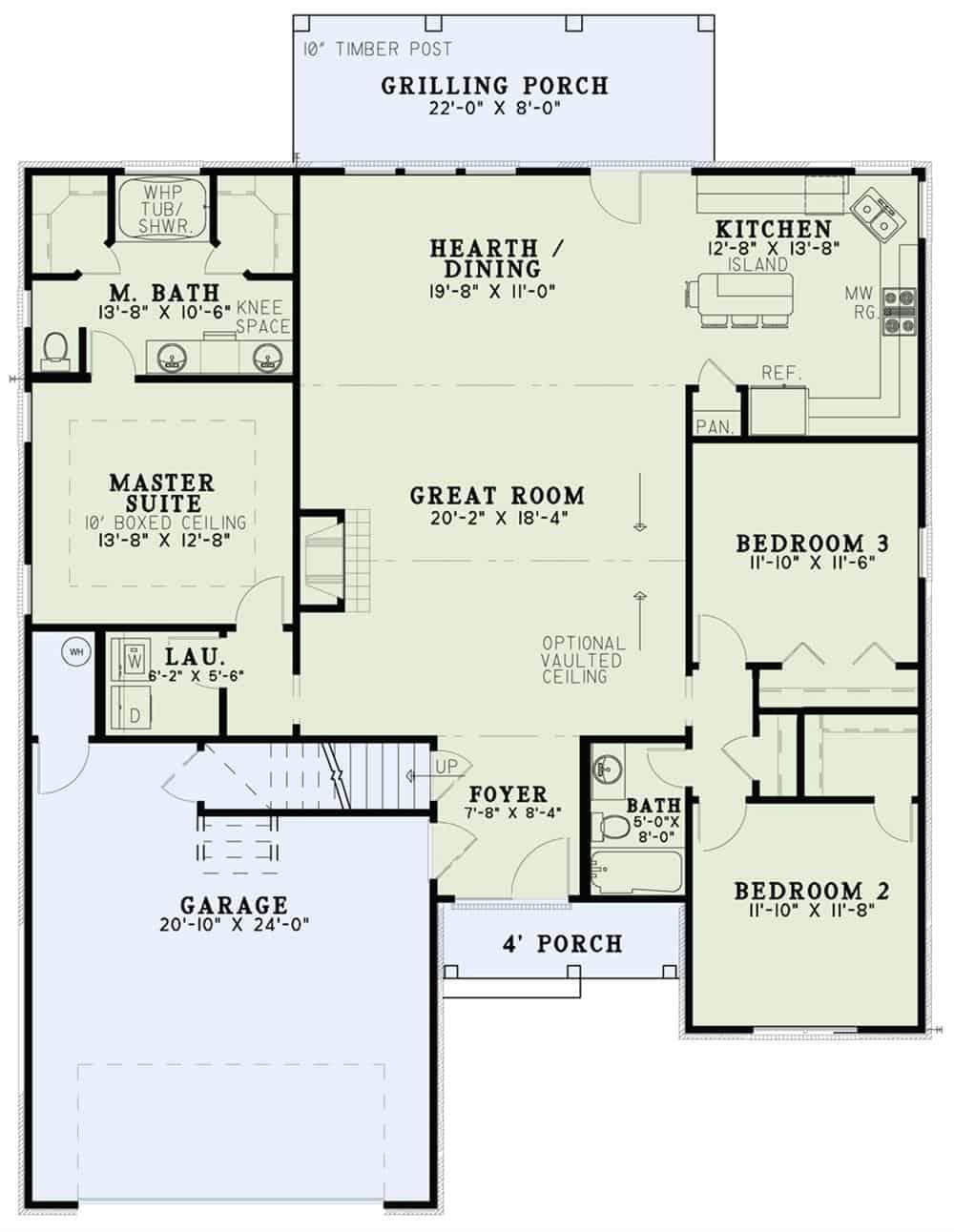 Explore the Spacious Great Room and Grilling Porch Layout