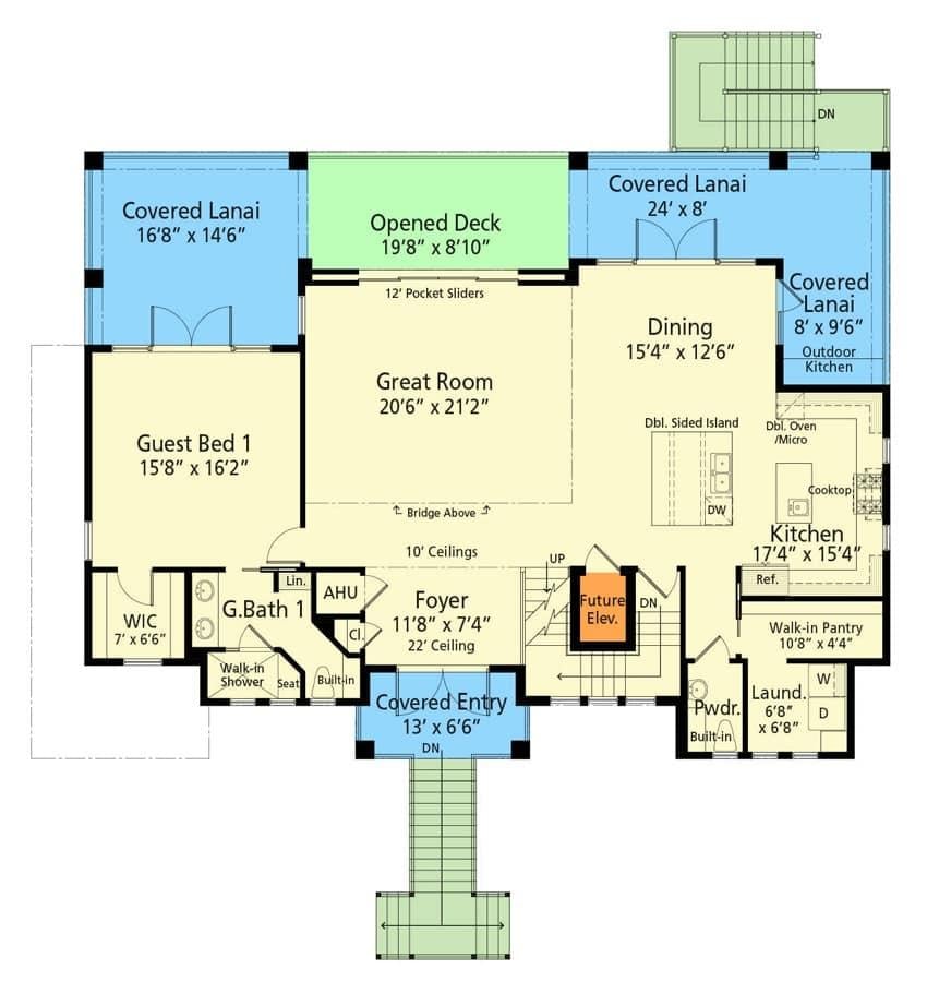 Exploring the Open Flow in This Spacious Floor Plan