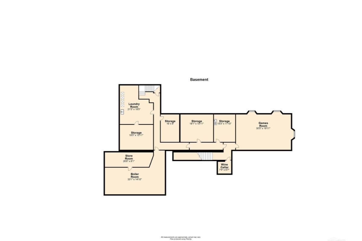Explore the Versatile Layout of This Spacious Basement