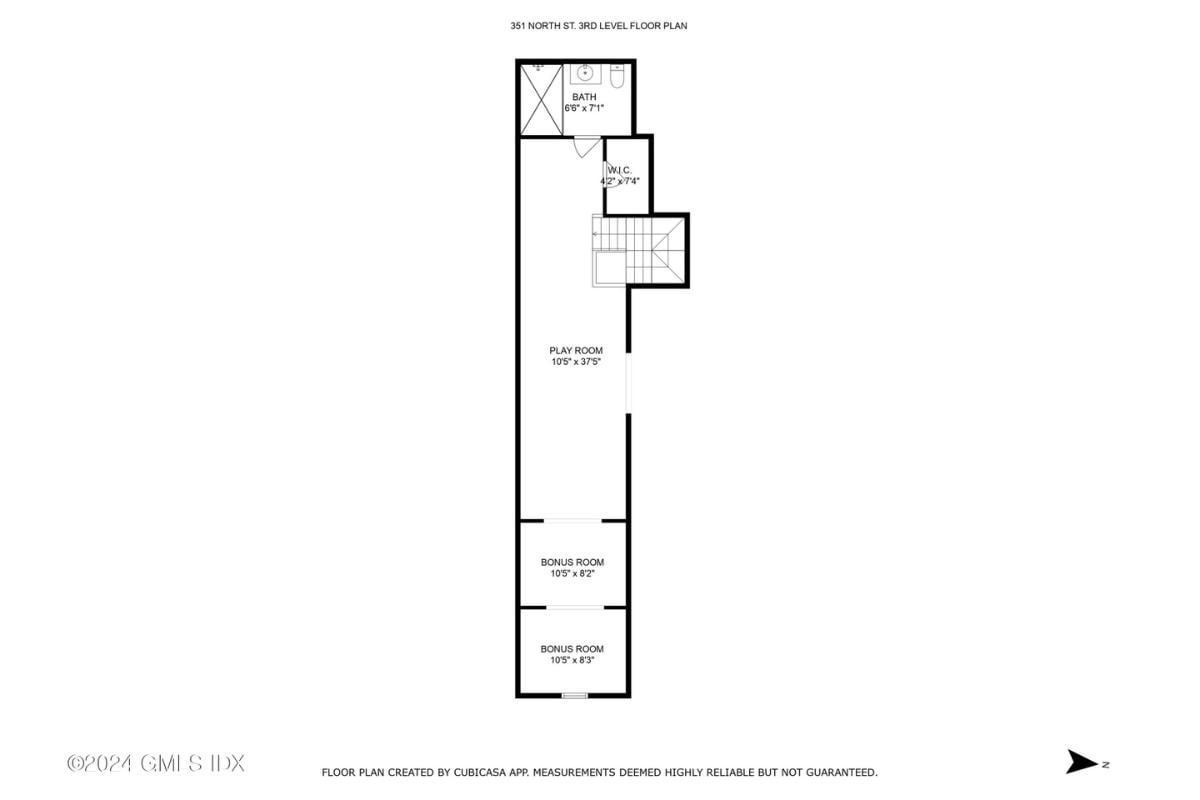 Upper-Level Floor Plan