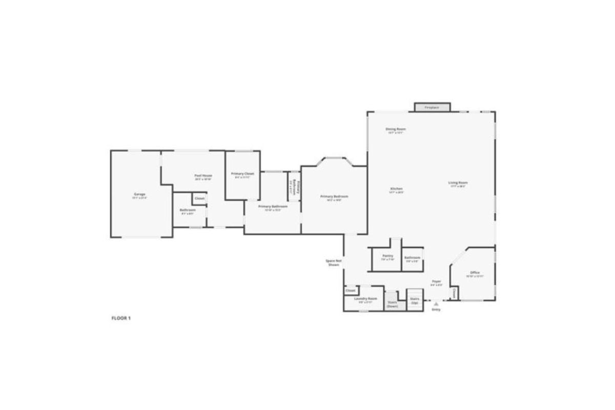 Main Level Floor Plan