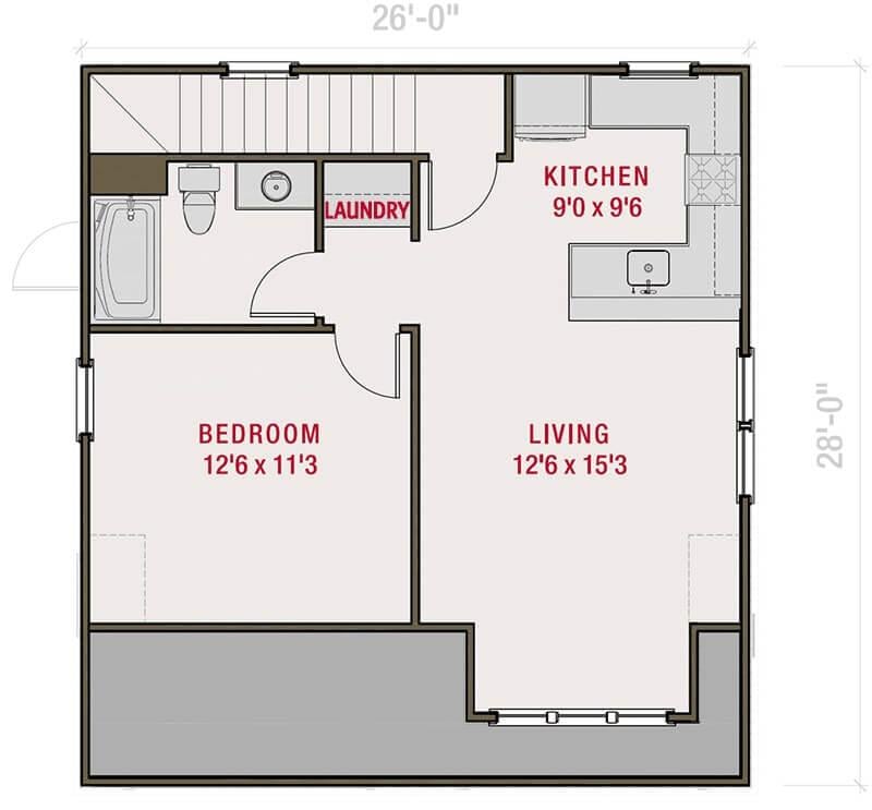 Compact Living with Efficient Layout