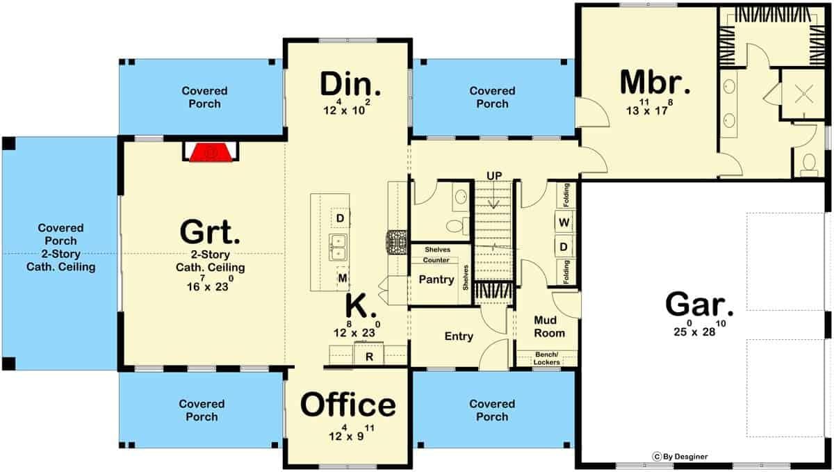 Explore the Functional Flow of This Thoughtfully Designed Floor Plan
