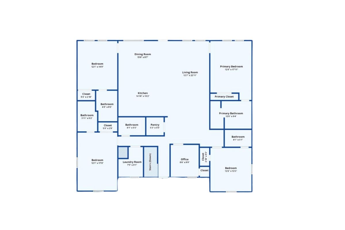 Main Level Floor Plan