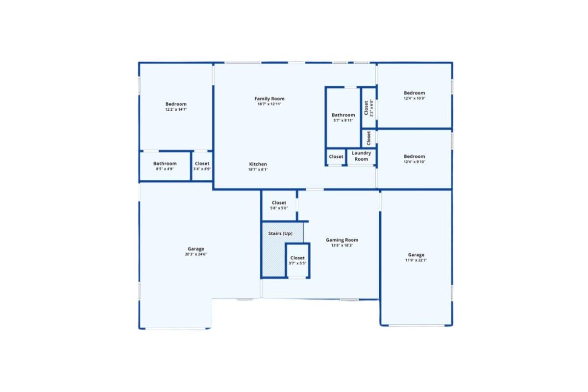 Lower Level Floor Plan