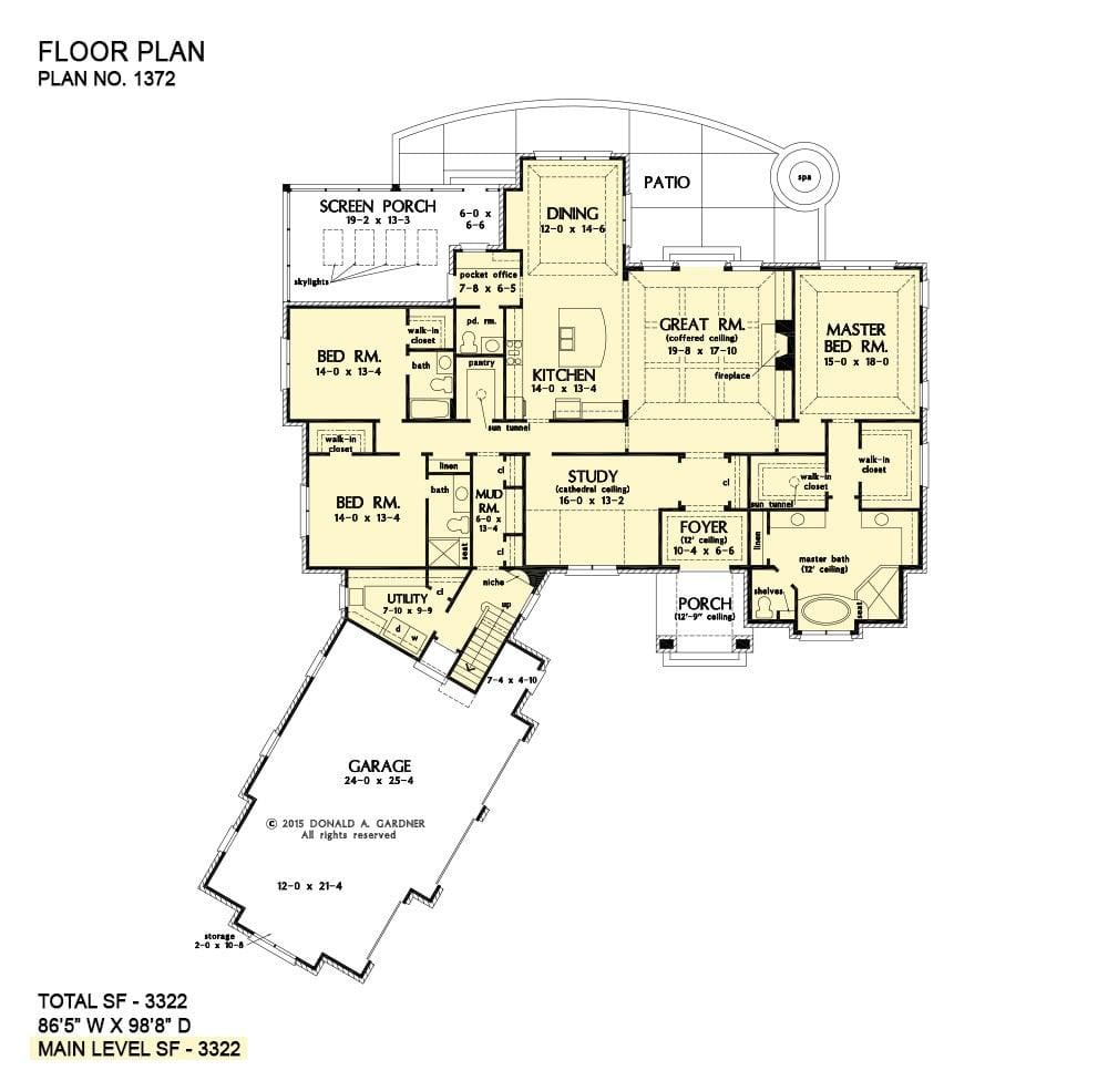 Explore This Thoughtfully Designed Single-Level Floor Plan
