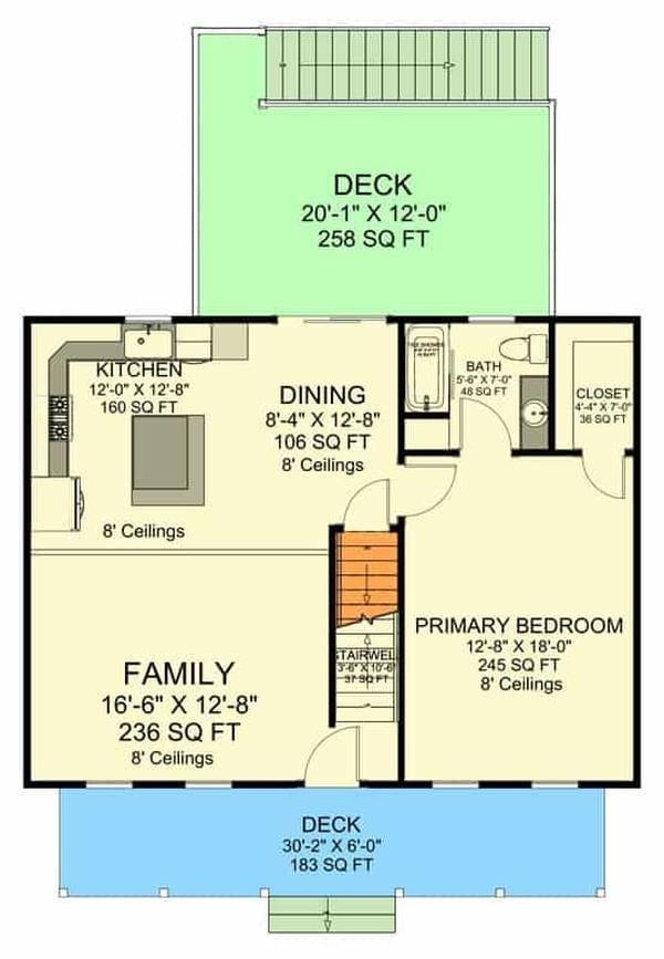Explore the Spacious Decks and Open Living Area
