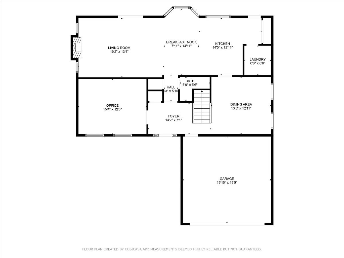 Main Level Floor Plan