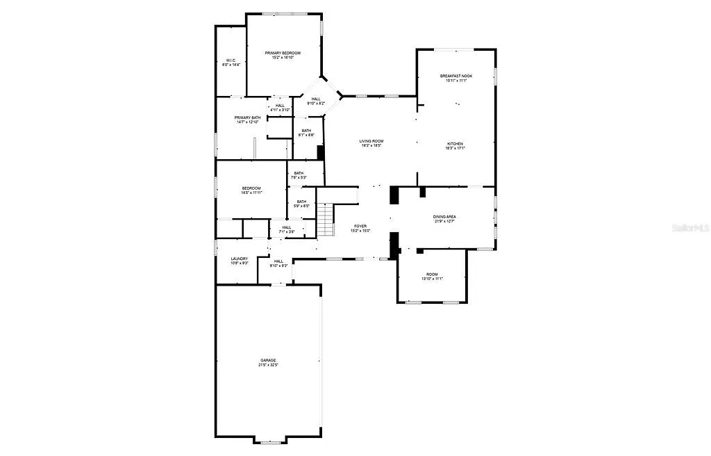 Main Level Floor Plan