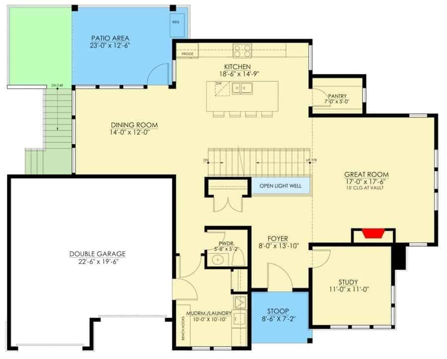 Explore the Flow of This Open-Concept Main Floor