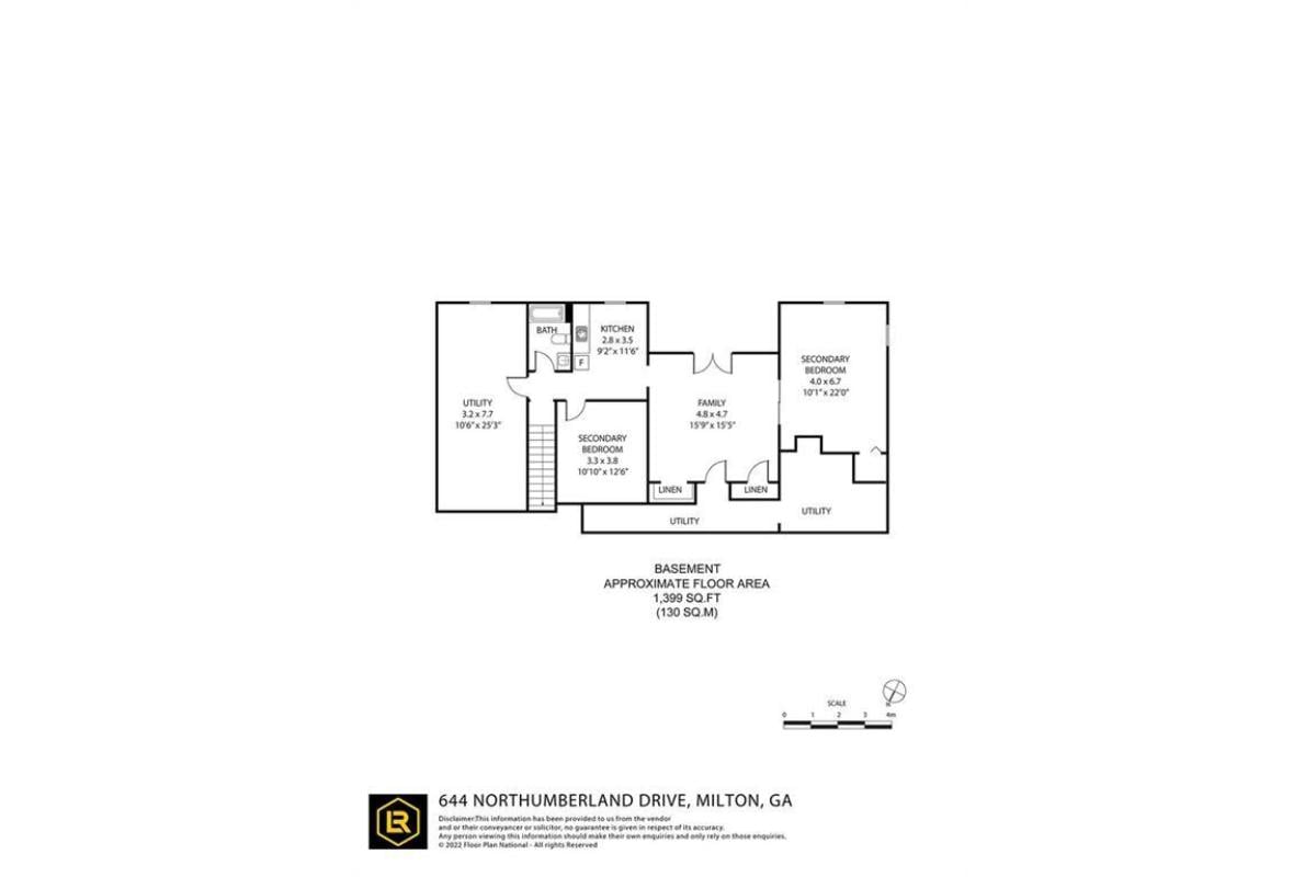 Lower Level Floor Plan