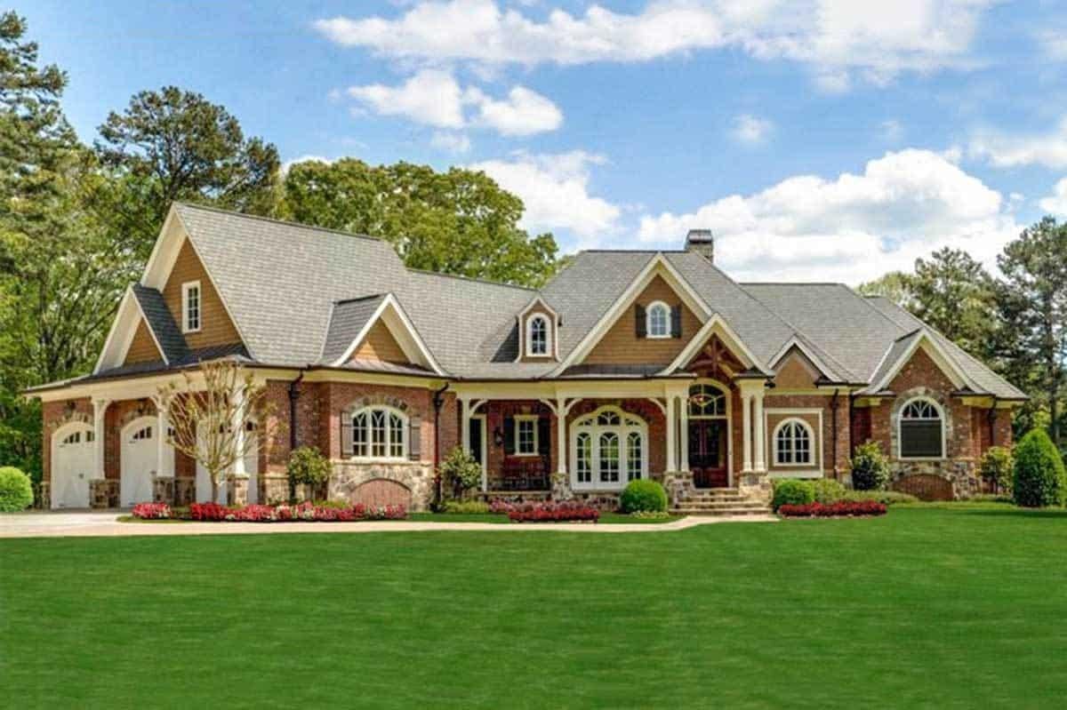 Classic Brick Facade with Charming Dormer Windows