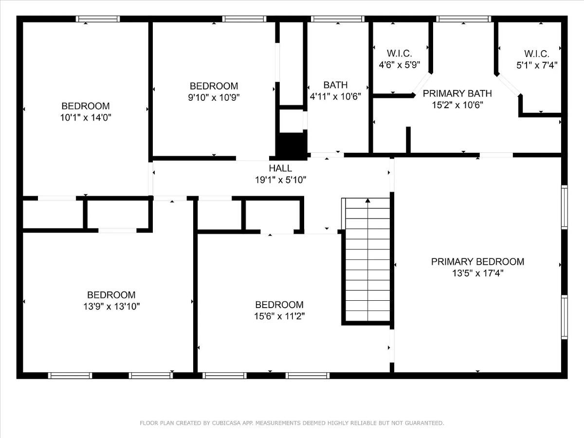 Second Level Floor Plan