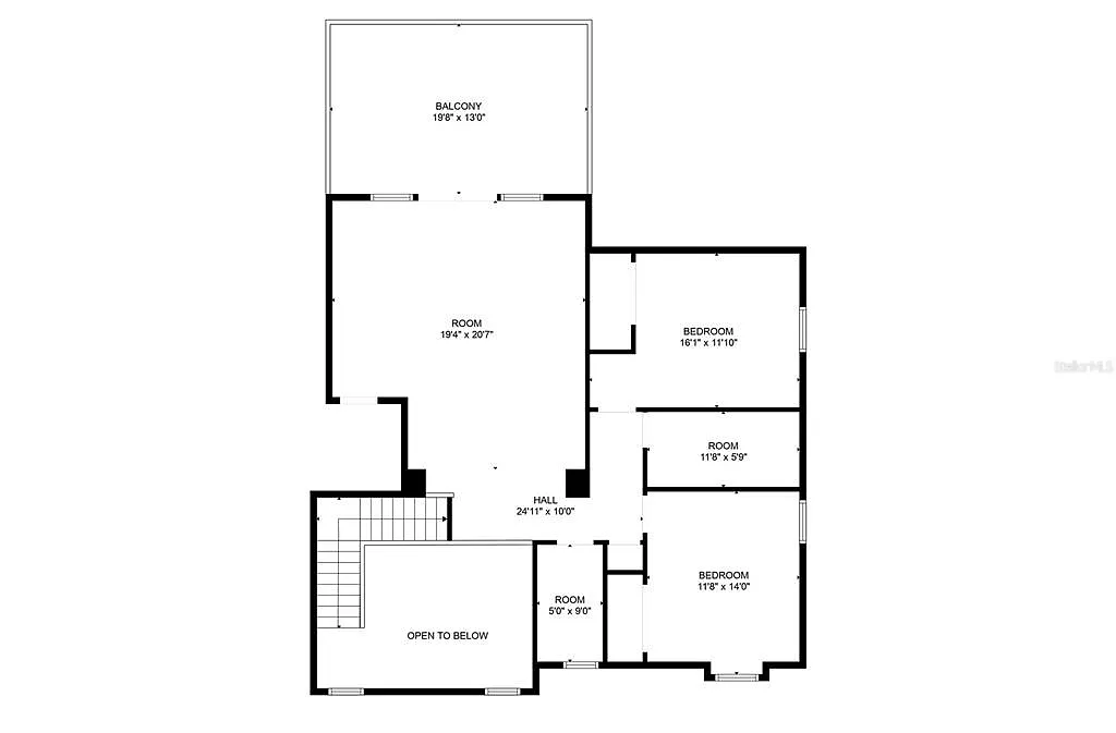 Upper-Level Floor Plan