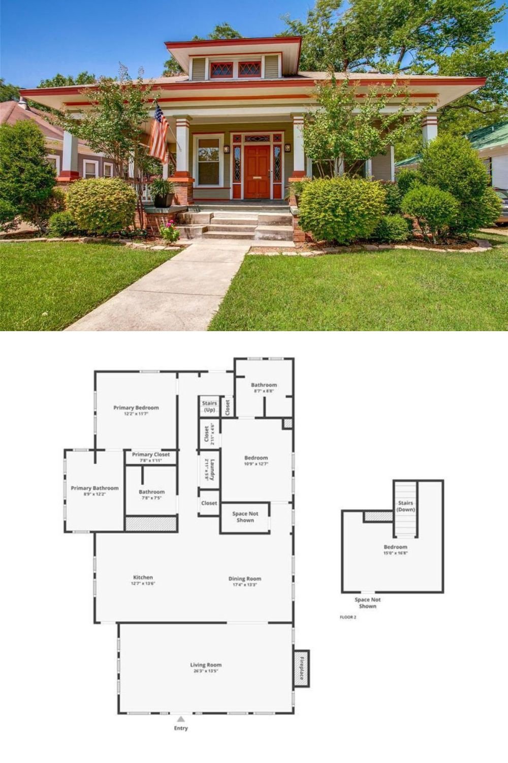 3-Bedroom Home with Deck and 3-Car Garage (1,824 Sq. Ft. Floor Plan)